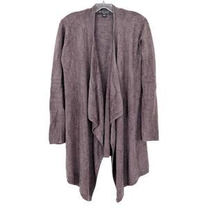 Barefoot Dreams Brown Cozychic Lite Calypso Wrap Cardigan Sz S/M